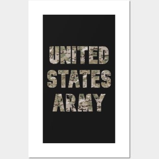 United States Army Camouflage Posters and Art